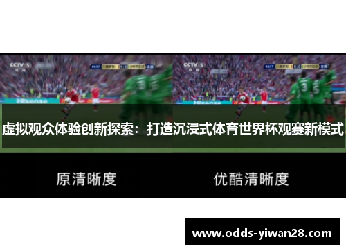 虚拟观众体验创新探索：打造沉浸式体育世界杯观赛新模式